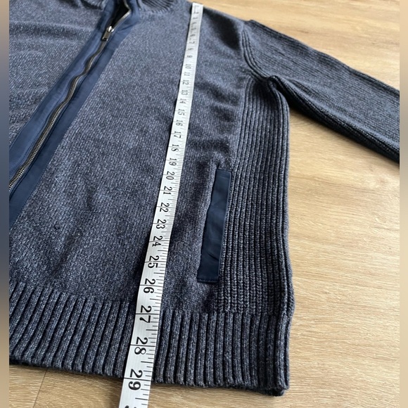 Daniel Hechter Men's Navy Size XL Zip-Up Sweater Cotton - Picture 6 of 8